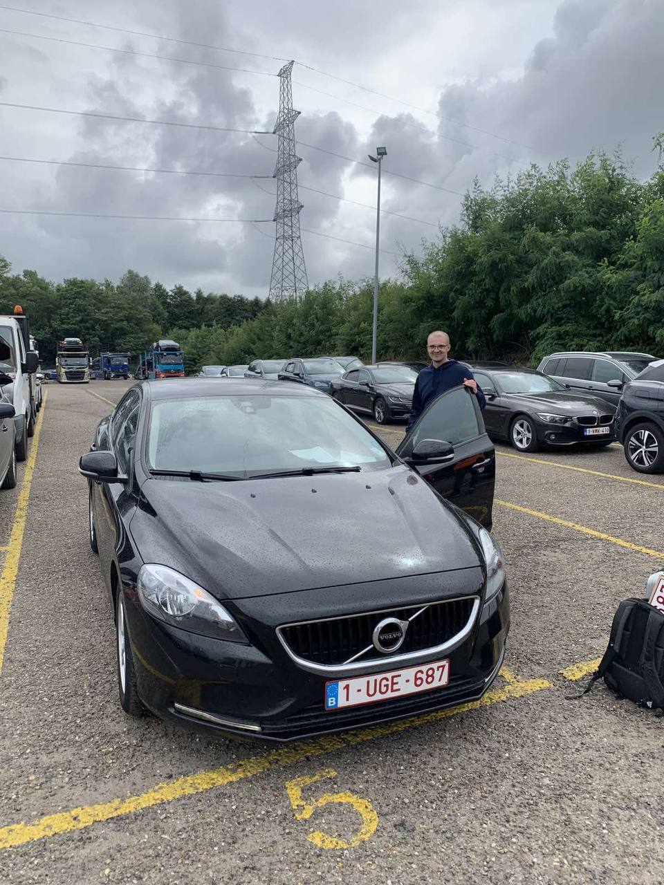 Volvo V60 D4 2019 — авто под ключ из Кореи, доставлено в Познань